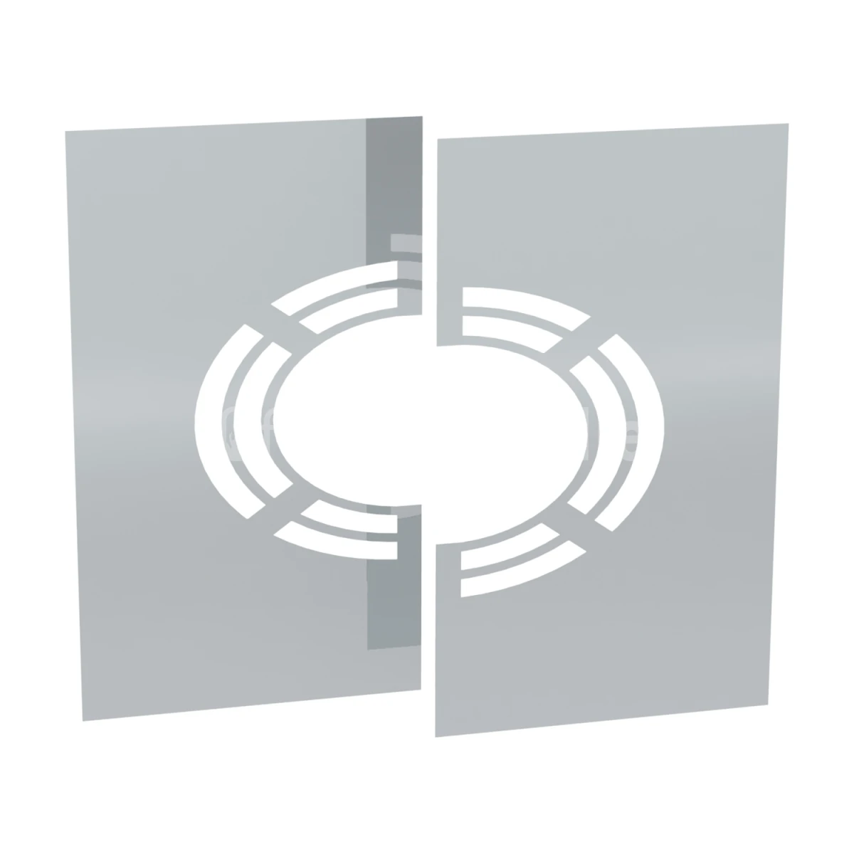 Abdeckblende 0° - 30° Hinterlüftet, Zweiteilig Für Der PROFI Edelstahl 3 Abdeckblende 0° - 30° Hinterlüftet, Zweiteilig Für Der PROFI Edelstahl