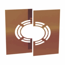 Abdeckblende 0° - 30° Hinterlüftet, Zweiteilig Für Der PROFI Kupfer