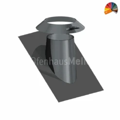 Dacheindichtung Mit Bleiflansch RAL-Pulverbeschichtet