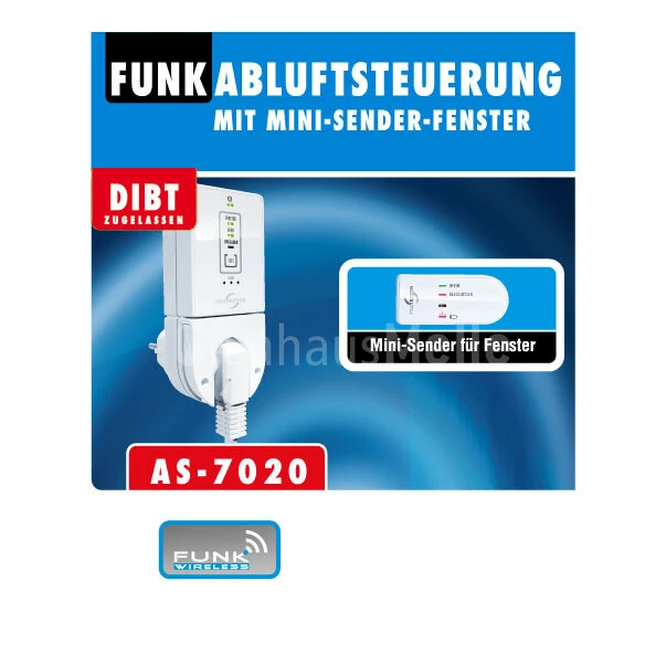 Funk-Abluftsteuerung PRO, Mit Kabelloser Mini-Sendereinheit (DIBT-Zulassung) 4 Funk-Abluftsteuerung PRO, Mit Kabelloser Mini-Sendereinheit (DIBT-Zulassung) – Bild 2