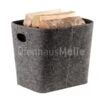 Holzkorb Filz H:355xB:435xT:365mm 2 Holzkorb Filz H:355xB:435xT:365mm -Heizgeräte Verkauf holzkorb filz h 355xb 435xt 365mm