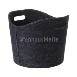 Holzkorb Rund, Filz Ø390mm, H:310mm