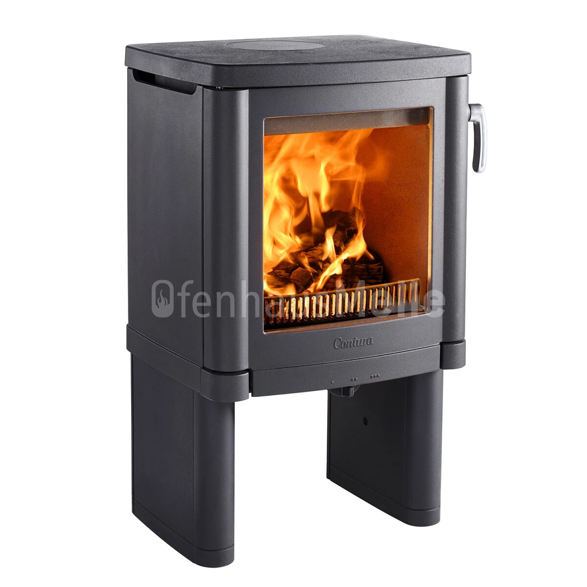 Kaminofen Gusseisen Contura 52 Schwarz 3 Kaminofen Gusseisen Contura 52 Schwarz