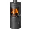 Kaminofen Justus MINO TOP 2.0 Stahl Schwarz -Heizgeräte Verkauf kaminofen justus mino top 20 stahl schwarz