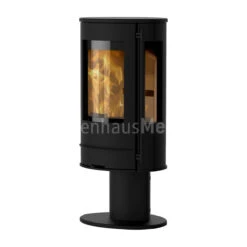 Kaminofen Lotus LIVA 7 G Schwarz Mit Seitenglas