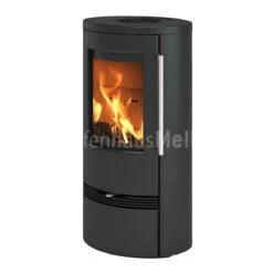 Kaminofen TermaTech TT21RL Stahl Schwarz