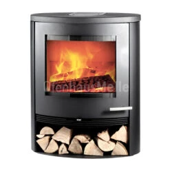 Kaminofen TermaTech TT22R Stahl Schwarz