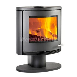 Kaminofen TermaTech TT22RP Stahl Schwarz