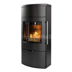 Heizgeräte Verkauf 17 Kaminofen TermaTech TT80 Stahl Schwarz