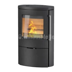 Kaminofen TermaTech TT80 RL Stahl Schwarz