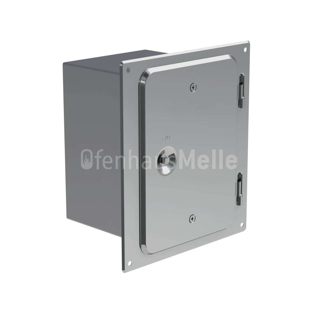 Kamintür Edelstahl 210x140mm Mit Schiebestutzen 150mm Schräg 3 Kamintür Edelstahl 210x140mm Mit Schiebestutzen 150mm Schräg