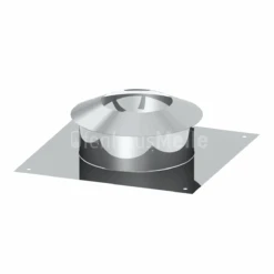 Kopfabdeckung Mit Wetterkragen EW Edelstahl