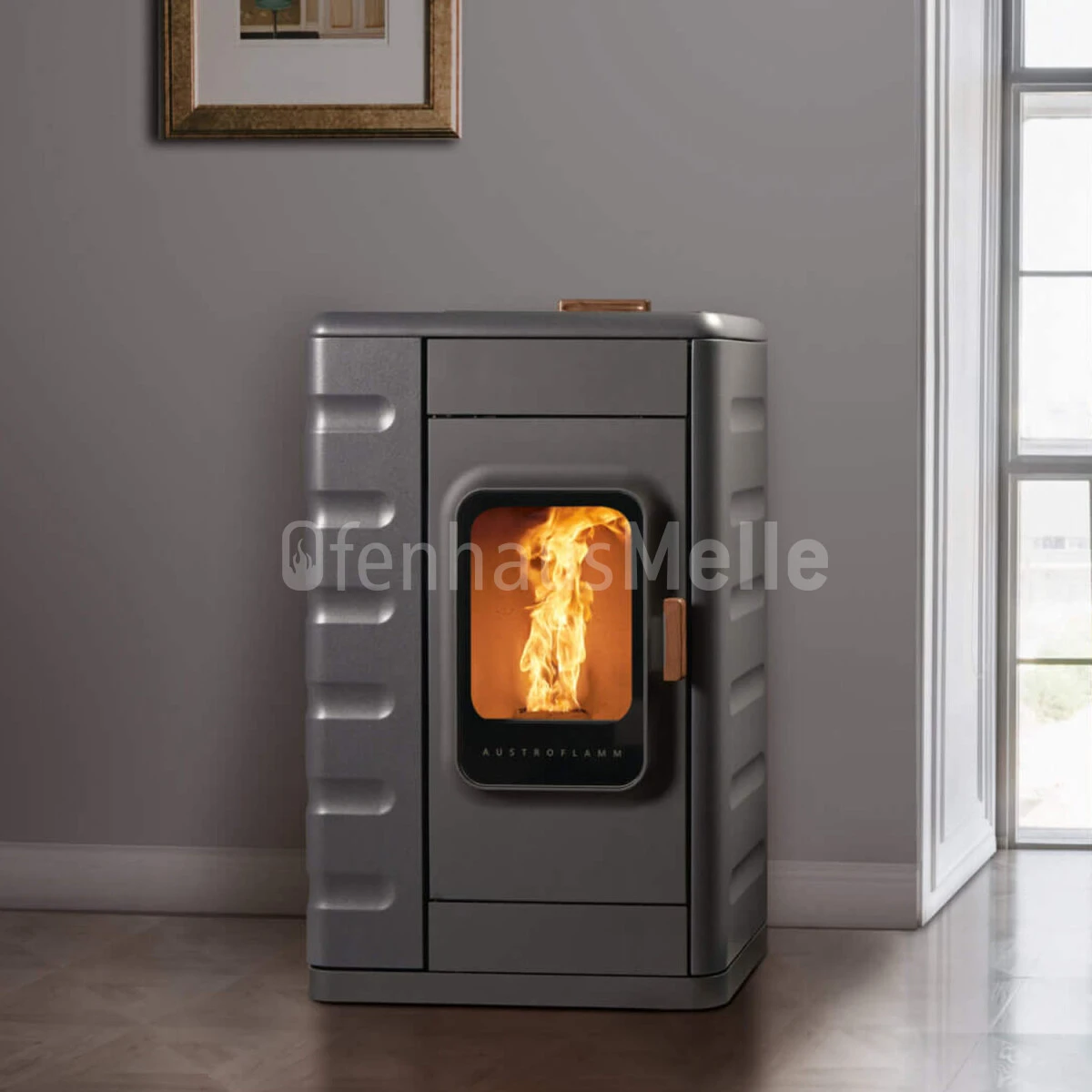 Pelletofen Austroflamm Ruby 4 Pelletofen Austroflamm Ruby – Bild 2