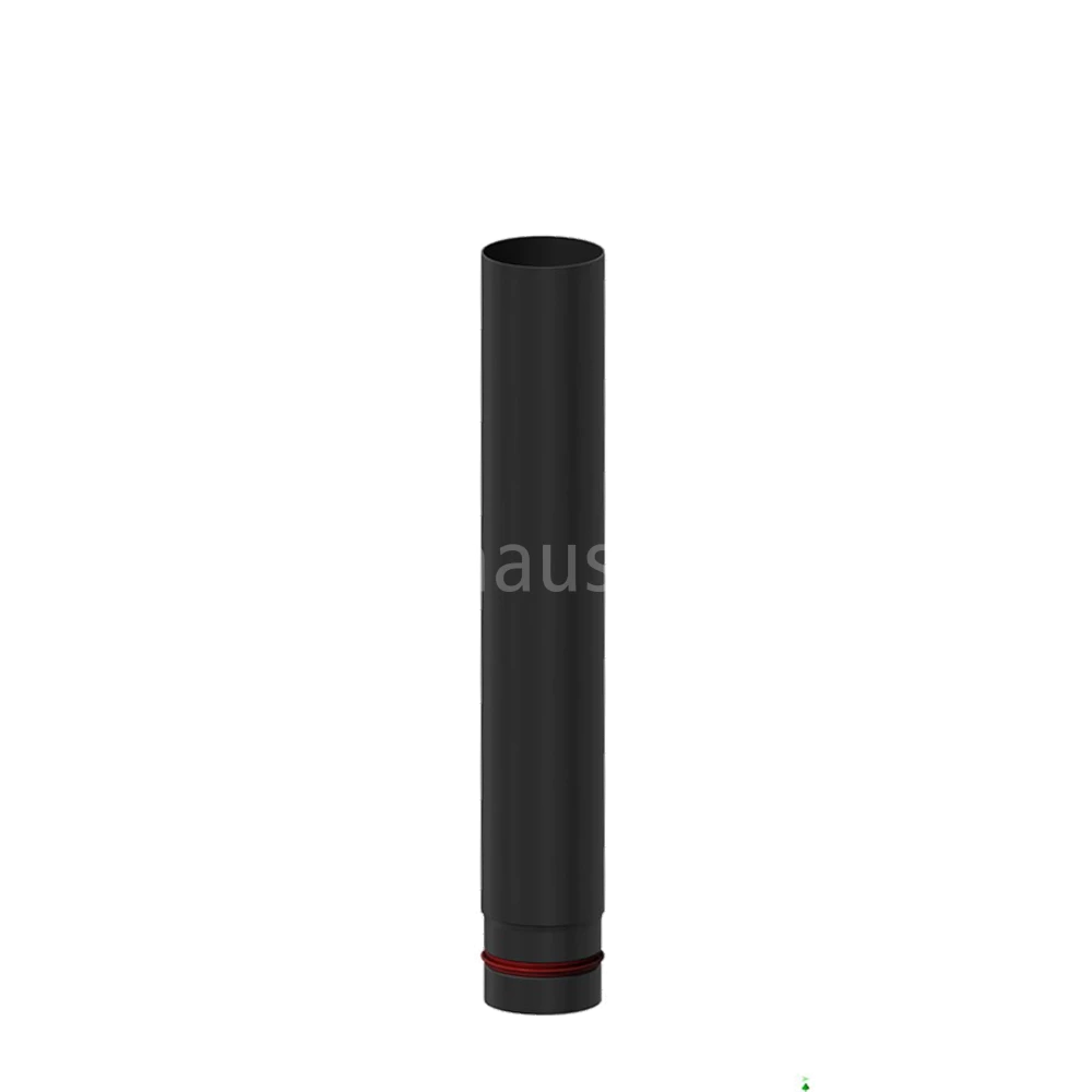 Pelletrohr SlimLine 500 Mm Lang Schwarz 3 Pelletrohr SlimLine 500 Mm Lang Schwarz