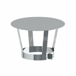 Regenhaube Für DW-DESIGN Edelstahl Matt Geschliffen