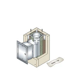 Reinigung 1/2m Zu Leichtbauschornstein