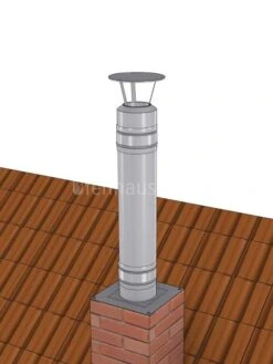 Schornsteinverlängerung Mit Regenhaube Der PROFI