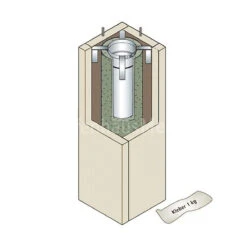 Verlängerung 1m Zu Leichtbauschornstein