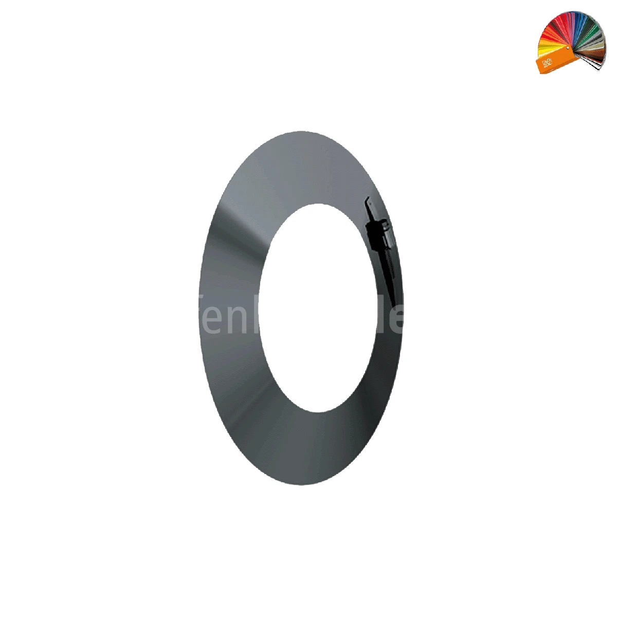 Wandrosette Für Der PROFI Farbig Pulverbeschichtet 3 Wandrosette Für Der PROFI Farbig Pulverbeschichtet